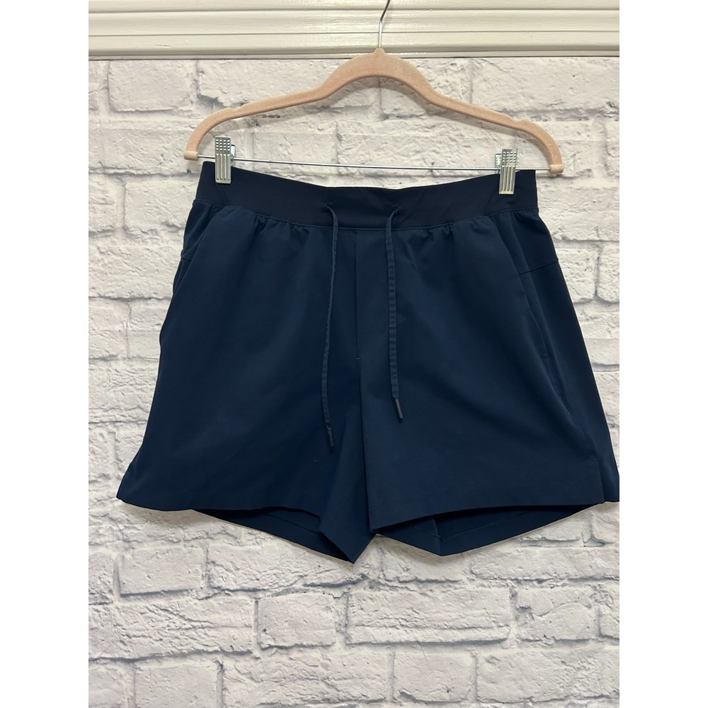 Lululemon Shorts Mens Blue Jersey Soft Size M Athletic Running Sports Casual